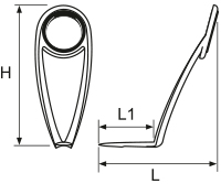 SINGLE LEG GUIDES - Fuji Tackle Italy